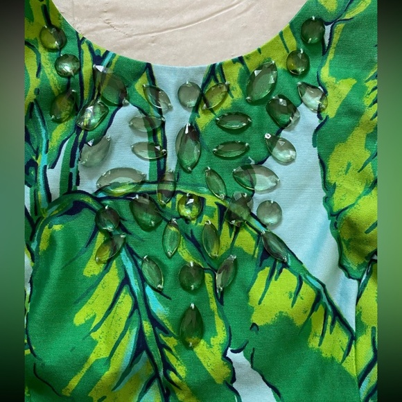 Banana leaf vineyard vines dress size 12 - Picture 5 of 6